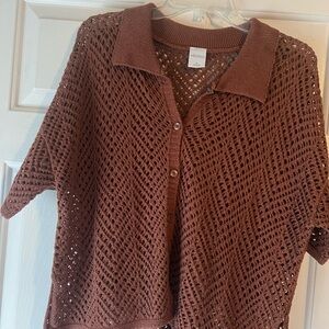 Wild Fable Open-Knit Cardigan